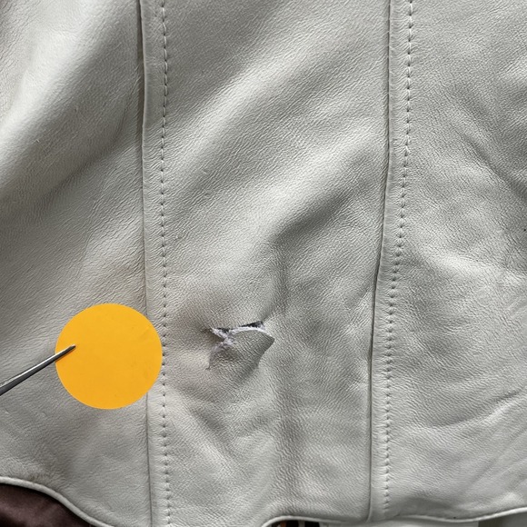 Twiggy London Genuine Leather Jacket Women 1X Y2k 70's Moto Chic 90s Avant-Garde - Picture 8 of 12